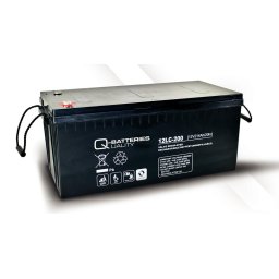Batería de plomo AGM cíclica 12v 214Ah 12LC-200 Q-Batteries