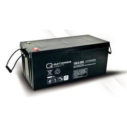 Batería de plomo AGM cíclica 12v 243Ah 12LC-225 Q-Batteries
