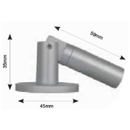 Soporte móvil inferior de pared o techo, Cable Kit Gamma