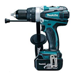 DHP458RTJ Taladro combinado Makita a batería 18V Li 5 Ah BL