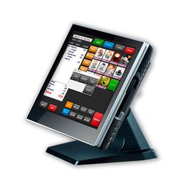 TPV táctil CESAR 15 pulgadas Metálico J6412 8GB 128GB