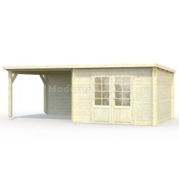 Caseta de jardin Ella 8,7 y 8,2
