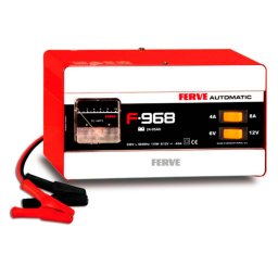 Cargador Ferve AUTOMATIC F-968 para baterías de plomo 6-12V y 24-95Ah