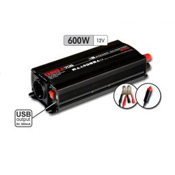 Inverter Ferve F-706 12 V DC 220-240 V 600W sinusoidal puro
