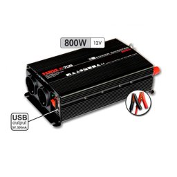 Inverter Ferve F-708 12 V DC 220-240 V 800W sinusoidal puro