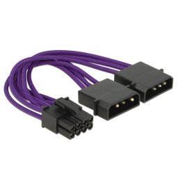 83705 CABLE ALIMENTACION PCI EXPRESS 8 PIN A 2x4 PIN MACHO