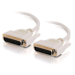 CABLE CONEXION DB25 1:1 MACHO A MACHO 10 metros