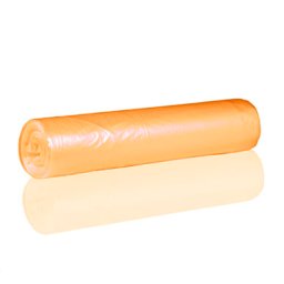 Bolsa de basura Fortplas 90x115 cm extrafuerte naranja 200 ud