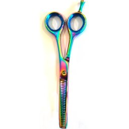 Tijera Acero Inoxidable Multicolor 5,5" PS 006