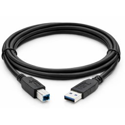 CABLE USB 3.0 USB-A MACHO A USB-B MACHO 1.8m