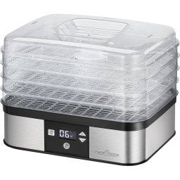 Proficook DR 1116 - Deshidratador de alimentos con control de temperatura y temporizador, 4 bandejas