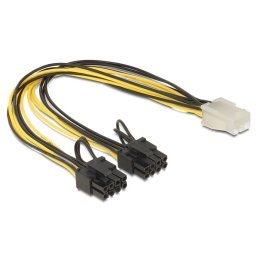 CABLE ALIMENTACION PCI EXPRESS 6 PIN A 2x8 PIN MACHO