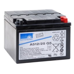 Batería plomo sellada gel Sonnenschein A512/25 G5 12V 25Ah