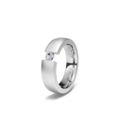 ALIANZA DE BODA ORO BLANCO MEMOIRE 1321-T15
