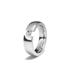 ALIANZA DE BODA ORO BLANCO MEMOIRE 1315-T15