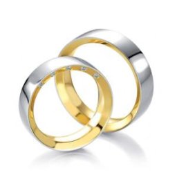 ALIANZAS DE BODA BICOLOR 79