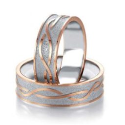 ALIANZAS DE BODA BICOLOR 89