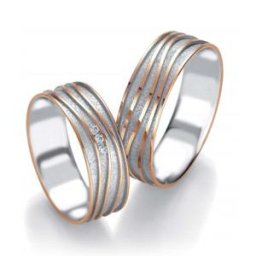 ALIANZAS DE BODA BICOLOR 90
