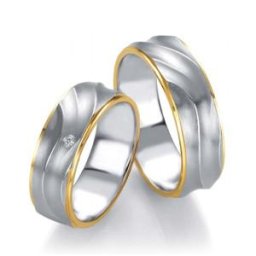 ALIANZAS DE BODA BICOLOR 91