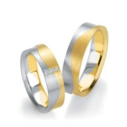 ALIANZAS DE BODA BICOLOR 96