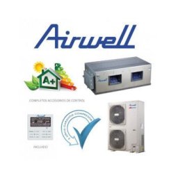 Split conductos 22,4/25,0 kw - inverter - bomba calor - 380v