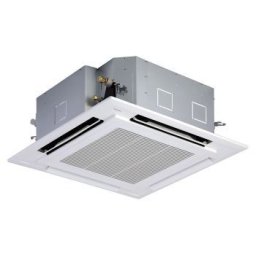 Split 1x1 - cassette - inverter 9000w bomba calor