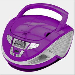 Radio Cd Brigmton W-440-m Morado