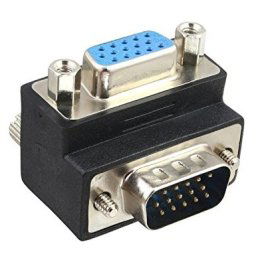 ADAPTADOR VGA 90º MACHO A HEMBRA