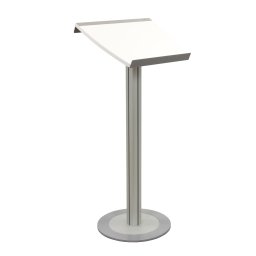 ATRIL DE LECTURA EN ALUMINIO Y MADERA