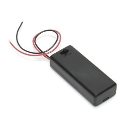 PORTAPILAS R-6 AA 2 PILAS CON INTERRUPTOR