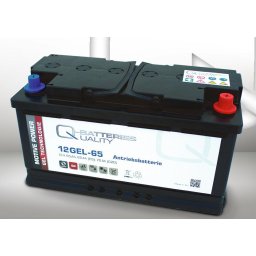 Batería solar gel 12v 65 Ah Q-Batteries 12GEL-65