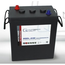 Batería solar gel 6v 240Ah Q-Batteries 6GEL-240