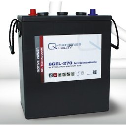 Batería solar gel 6v 270Ah Q-Batteries 6GEL-270