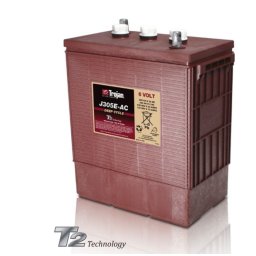 Batería solar plomo acido 6v 315ah Trojan J305G-AC