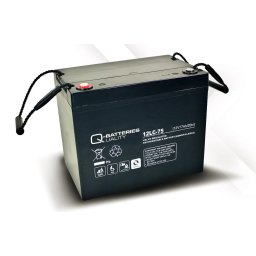 Batería solar agm 12v 77Ah 12LC-75 Q-Batteries