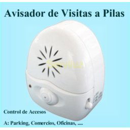 Avisador de Visitas con Sensor de Presencia Inalámbrico a Pilas