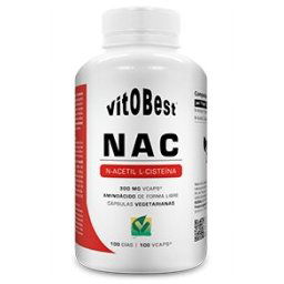 Nac (N-Acetil-Cisteína) 100 Cápsulas