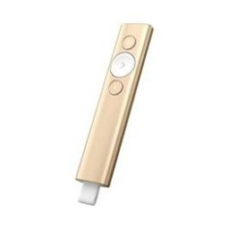 MANDO INALAMBRICO LOGITECH SPOTLIGHT - UNIVERSAL - OPERATIVO HASTA 30M - ORO - Inside-Pc