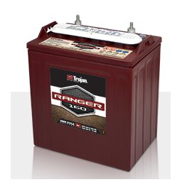 Batería de plomo ácido abierto Trojan Ranger 160 8V 255Ah Ciclo profundo