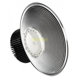 Campana LED Industrial Profesional 150W SMD 3030-3D Negra 6000K