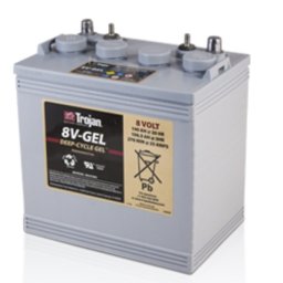 Batería para buggie de golf 8V 140Ah Trojan 8V-GEL