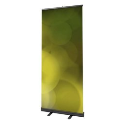 Roll Up 100 x 206 aluminio Negro