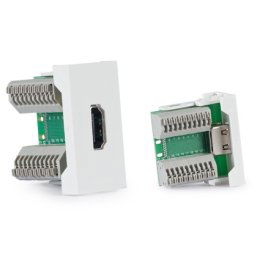 WP-46H BASE HDMI HEMBRA CON BORNAS A PANEL