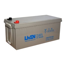 Bateria de Gel 12 Voltios 200 Amperios LVJ200-12 Liven Battery