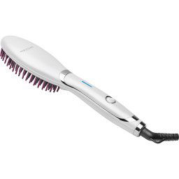 Proficare GB 3021 - Cepillo alisador de pelo eléctrico con recubrimiento cerámico y tecnología iónica, 40W