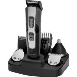 Proficare BHT 3014 - Set de Cortapelo, afeitadora barba, recortador de precisión, cortador oido nariz, batería recargable, azul