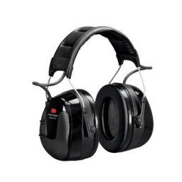 3m peltor worktunes pro am/fm radio headset, black, headband hrxs221a