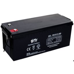 Batería de Gel Premium Battery PBCG12-200 12V 200Ah