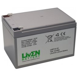 Batería LiFePO4 Liven Battery LVIF15-12 12.8V 15Ah