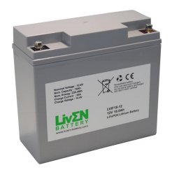 Batería LiFePO4 Liven Battery LVIF18-12 12.8V 18Ah